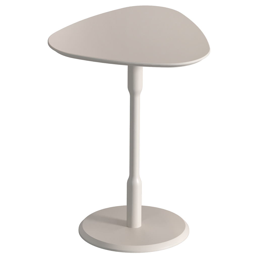 Mesa de Apoio Triangular Pure | Branca